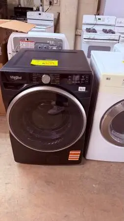 WHIRLPOOL FRONT LOAD WASHER WITH WARRANTY