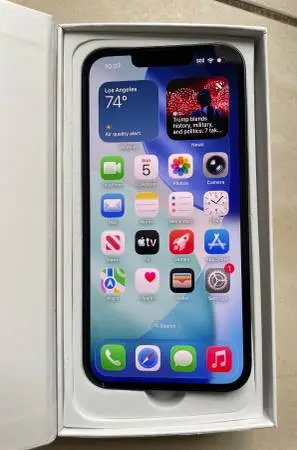 Fully Unlocked iPhone 12 black like new