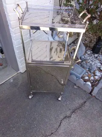 STAINLESS STEEL PORTABLE BAR