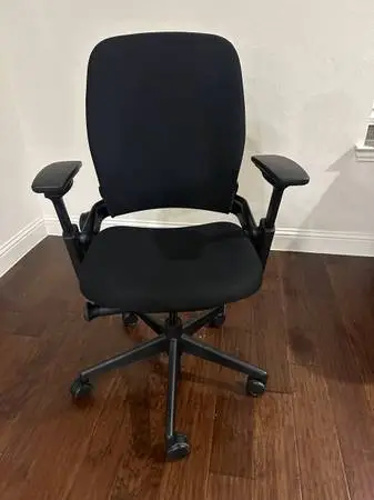 Steelcase Leap V2 fully loaded Black color In Clean condition