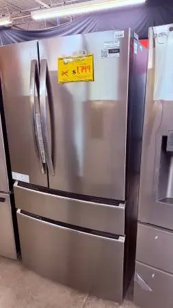 FRIGIDAIRE FRENCH DOOR STAINLESS FRIDGE