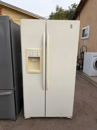 GE Profile White Side By Side Refrigerator For Sale $200 Or Best Offer
