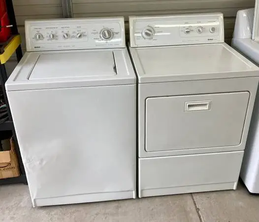 #26 Kenmore Timer Operated Washer & Electric Dryer