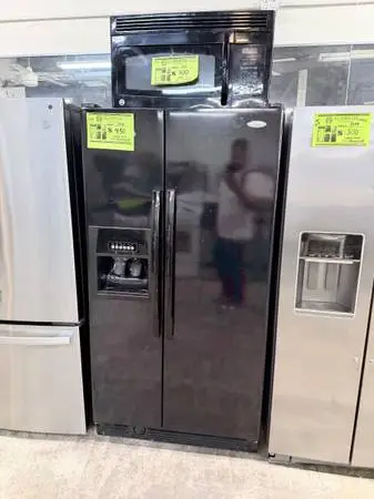 PRE-OWNED SIDE BY SIDE FRIDGE WITH WARRANTY