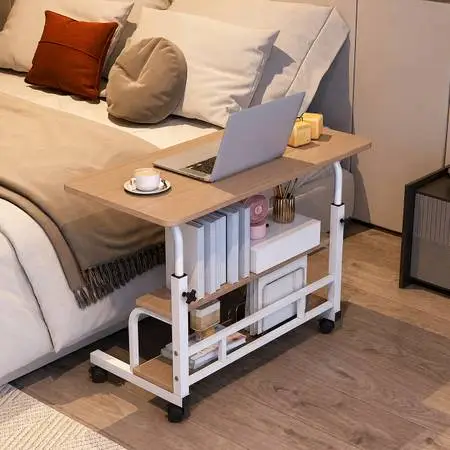 [NEW] 31.5 Mobile Side Table Height Adjustable Laptop Desk