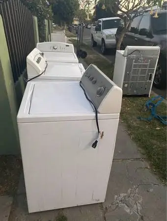 Haul”Away today Any Unwanted Broken Washer &dryer no charge