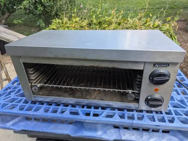 24 Electric Cheese Melter Adcraft CHM-1200W #6320 Commercial Broiler