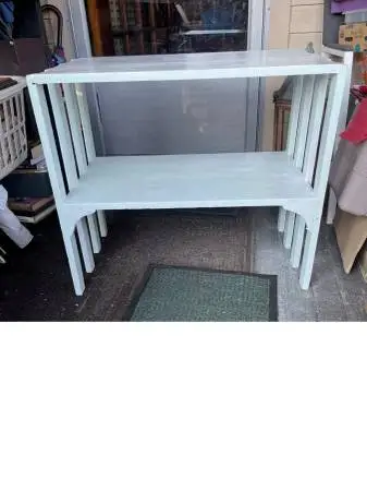 White Wooden Console Table