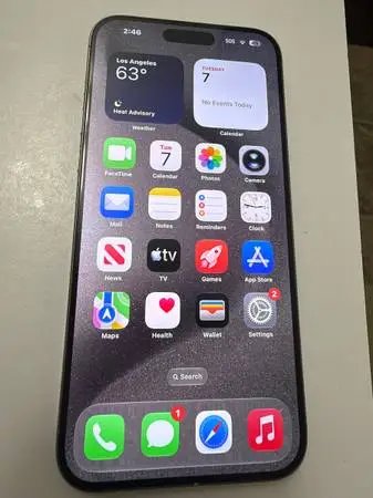 IPhone 15 Pro Max Verizon Unlocked 256GB Natural Titanium