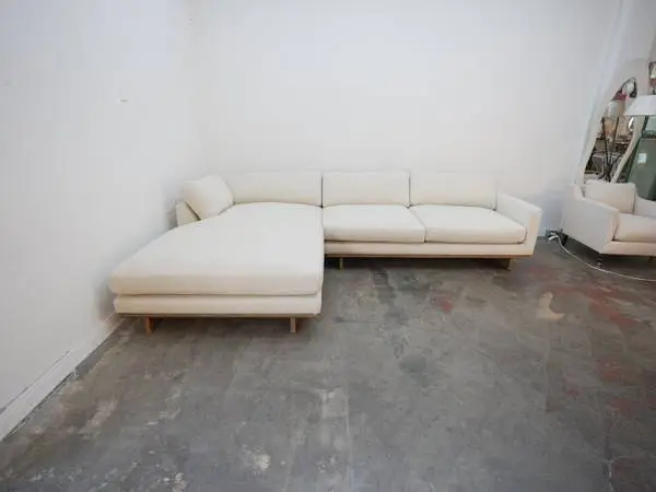Four Hands Everly 2 Pc Sectional Left Chaise 86 Irving Taupe $2,800.00