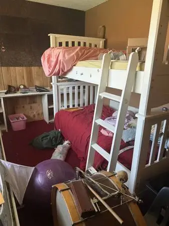 Nice bunk beds with wooden frame