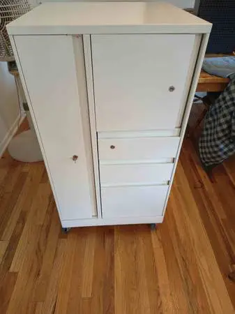 Steelcase cabinet *on wheels*