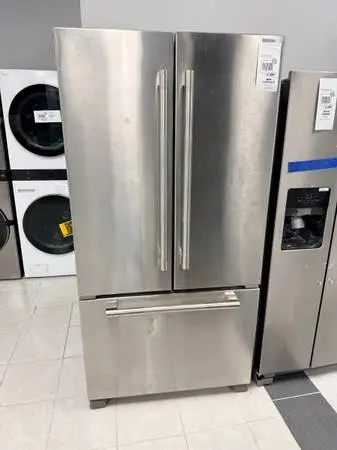 KITCHENAID STAINLESS STEEL FRIDGES VERY NICE