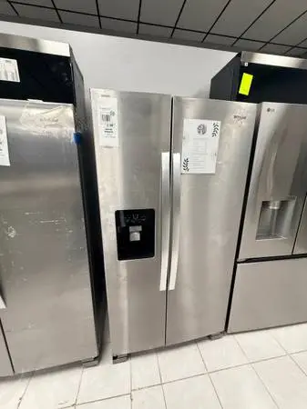 WHIRLPOOL SIDE BY SIDE FRIDGE WITH WARRANTY