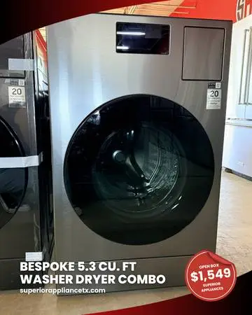 SAMSUNG BESPOKE ALL IN ONE WASHER AND DRYER