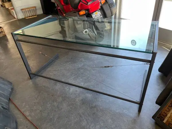 Architectural Glass Desk