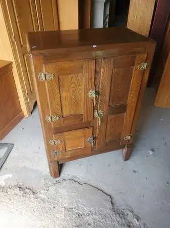 Vintage ice box