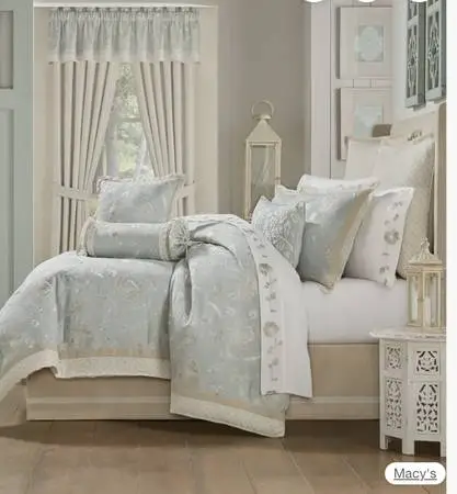 J. Queen New York Garden View King comforter set.