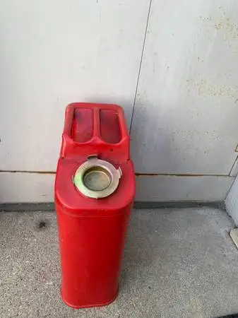New Red 5.4 Steel Jerry Can For Sale $80.00