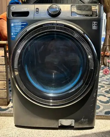GE GFW655SPV0DS Front Load Washing Machine – $275 OBO