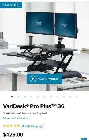 VariDesk 36 Pro Plus