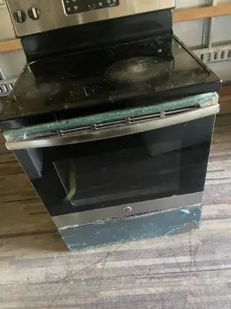 Electric stove will deliver and install