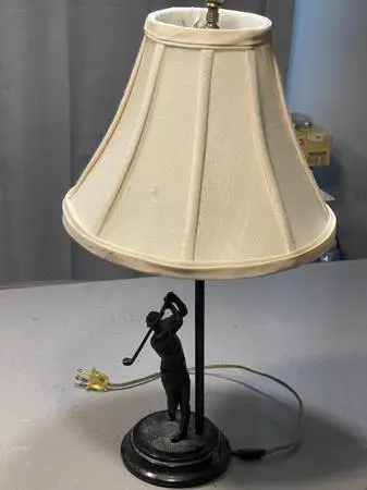 Vintage Bronze Golf lamp