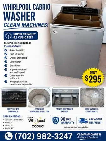 Whirlpool Cabrio Top-Load Washer