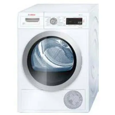 BOSCH WHITE COMPACT ELECTRIC DRYER (OUT OF BOX)
