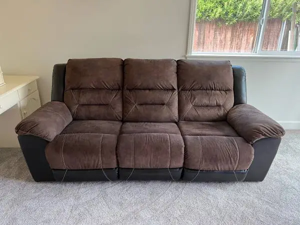 Brown Recliner Couch