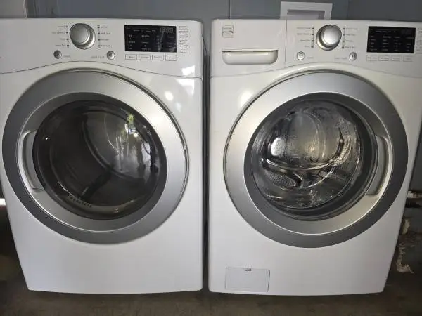 Kenmore washer and gas dryer