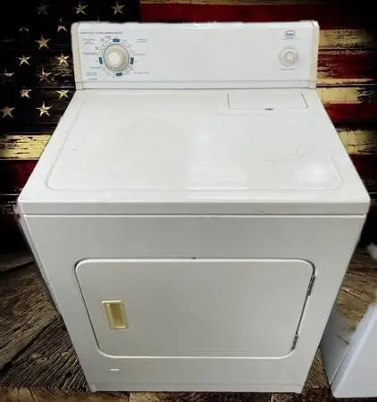 Roper Gas dryer. Made by Whirlpool. Works great. Free delivery