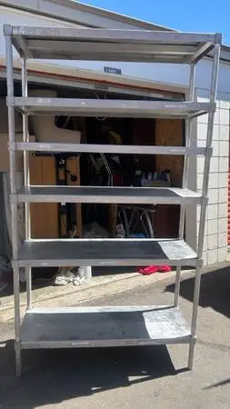 Large NSF commercial-grade heavy duty aluminum Shelves for Kitchen garage L48”