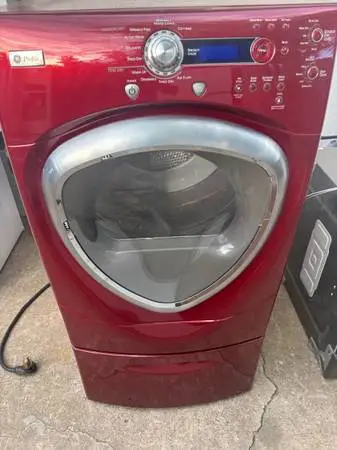GE profile super capacity electric dryer will deliver and install