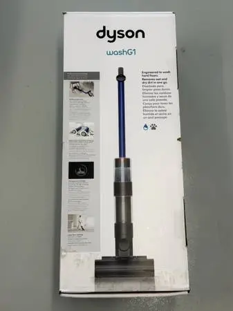 NEW! Dyson Wash G1 Stick Vacuum Wet Bagless Black/Blue - SEALED