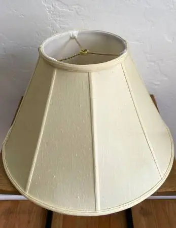Vintage Fabric Lamp Shade