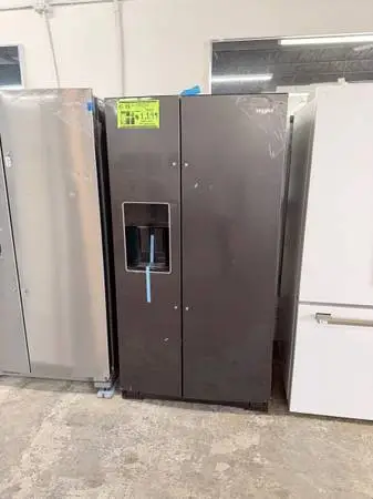 NEW OPEN BOX SIDE BY SIDE FRIDGES IN STOCK