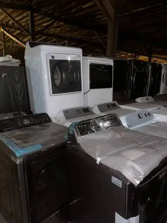 Lot of Ten Used Gas Dryers in Good Working Condition