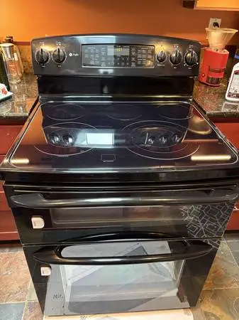 GE Profile Double Oven Range
