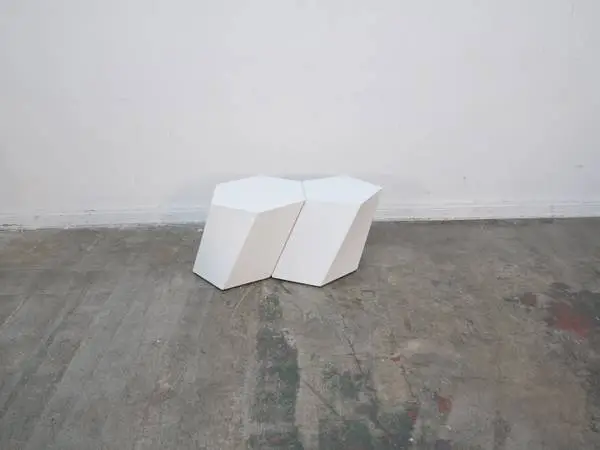 West Elm Patrick Cain Designs Scutoid 2 pc Coffee Table