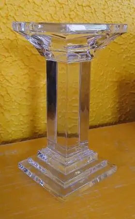 VINTAGE WATERFORD 7 1/4 PILLAR CANDLE HOLDER. Rare, Discontinued!