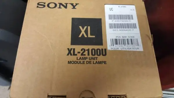 SONY XL-2100U Lamp Bulb Module NIB