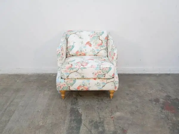 Slope Arm Chair in Rose Peacock