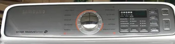 Samsung 27 Smart Clothes Dryer 7.4 CF with Steam Sanitize