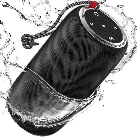 Monster S310 Upgraded 30W Portable Bluetooth Speaker, 24H Playtime NEW