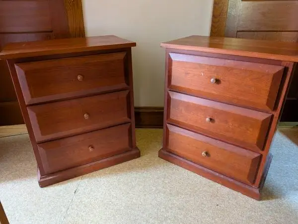 Bedside Drawer Nightstand Set