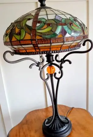 Tiffany style lamp