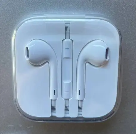 New-Original Apple iPhone 4 5 6 Plus 6S + iPod iPad Earbuds Headphones