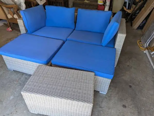 Nice patio modular sofa 5 piece