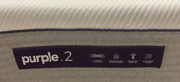 Purple 2 queen mattress w box springs